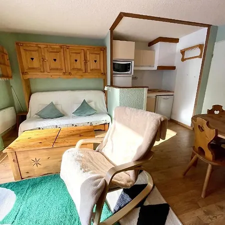 T1 Pour 5 Aux 2 Alpes - Terrasse Sur Jardin, Wi-fi, Parking Gratuit Les Deux Alpes