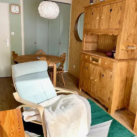 T1 Pour 5 Aux 2 Alpes - Terrasse Sur Jardin, Wi-fi, Parking Gratuit * Les Deux Alpes