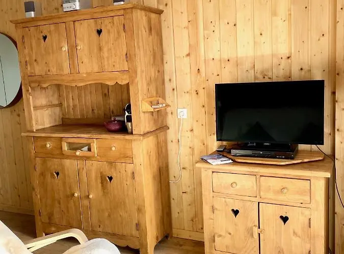 Lägenhet T1 Pour 5 Aux 2 Alpes - Terrasse Sur Jardin, Wi-fi, Parking Gratuit Les Deux Alpes