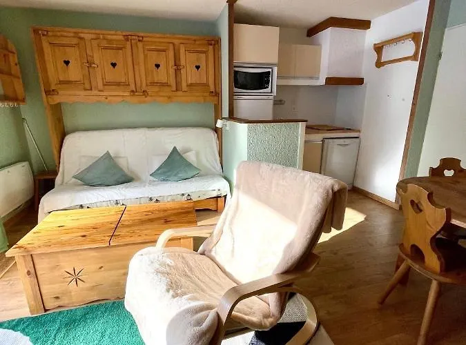T1 Pour 5 Aux 2 Alpes - Terrasse Sur Jardin, Wi-fi, Parking Gratuit Les Deux Alpes